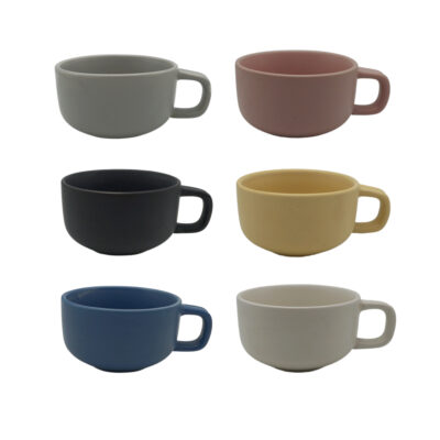 Taza Cortado Mix 6 colores