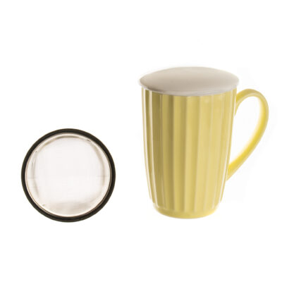 Tazón Líneas con Colador- Elige Colores