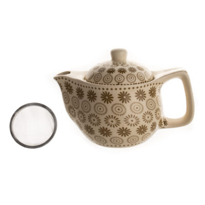 Tetera Campestre Chica Boho Beige