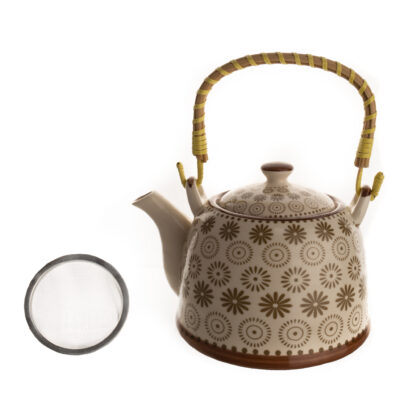 Tetera Campestre Grande Boho Beige