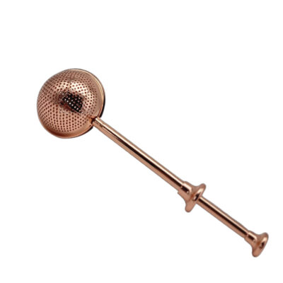 Colador Pistón Color Cobre